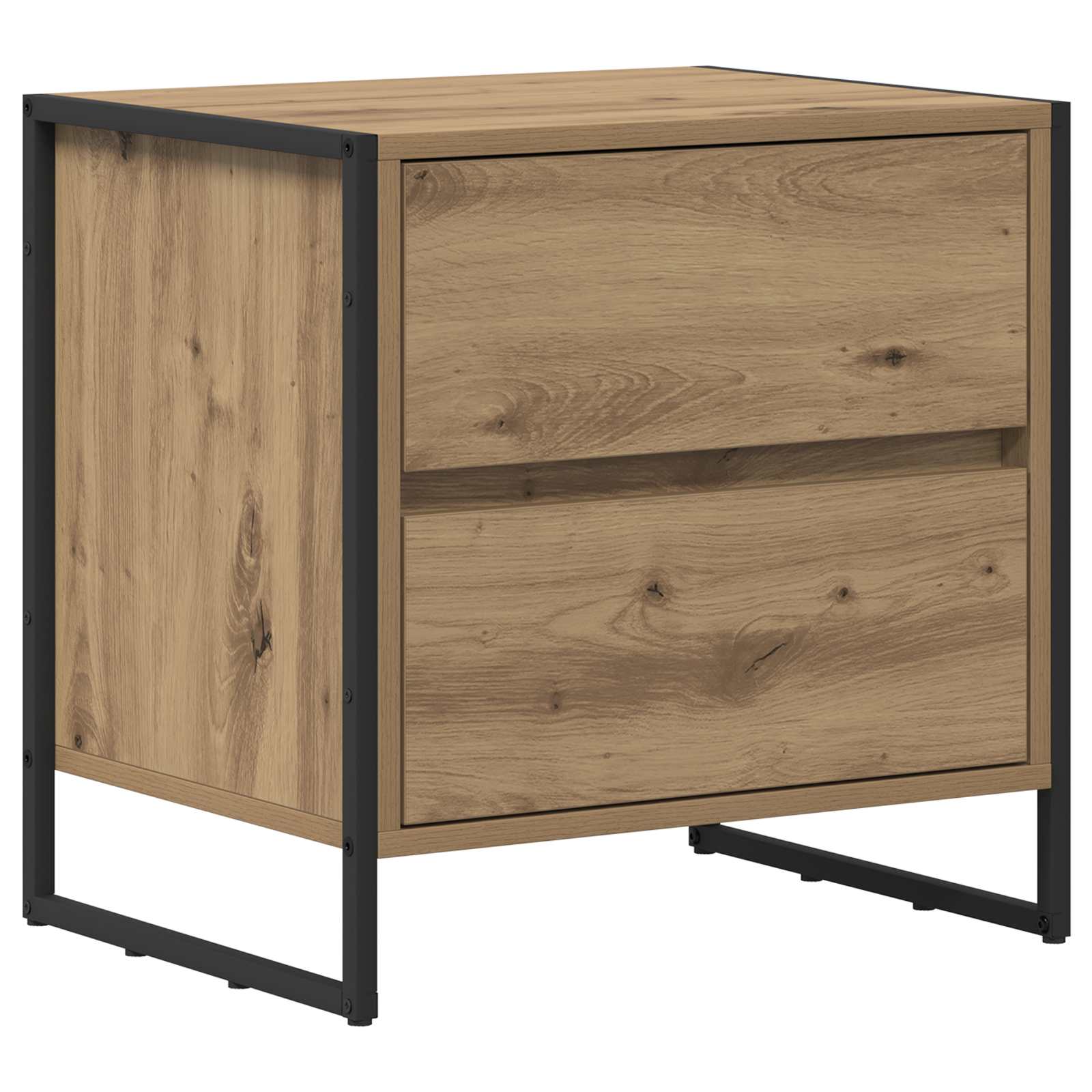 Κομοδίνο Καρυδιά Χειροποίητης Εργασίας 50 x 39.5 x 50 εκ. - Pakobazaar