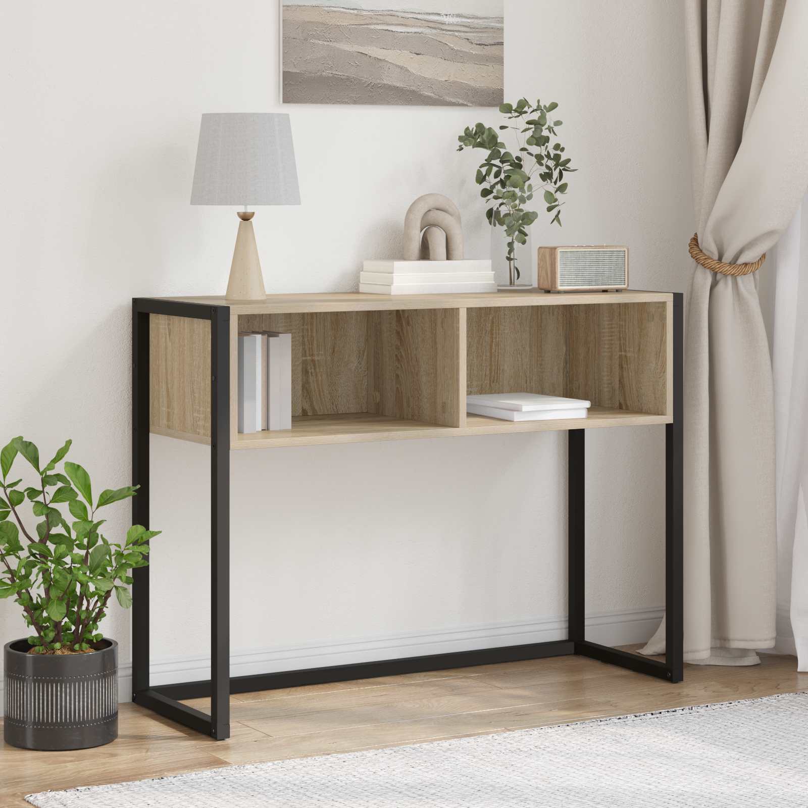 End Table Σονόμα 100 x 36 x 75 εκ. Επεξεργασμένο ξύλο