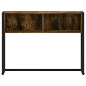 End Table Καπνιστό Δρύς 100 x 36 x 75 εκ. Επεξεργασμένο Ξύλο