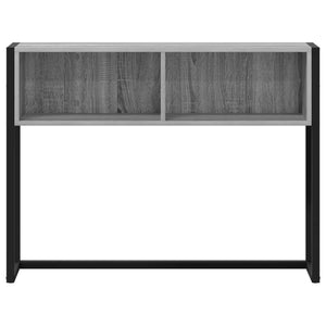 End Table Γκρίζο Σονομα 100 x 36 x 75 εκ. Επεξεργασμένο Ξύλο
