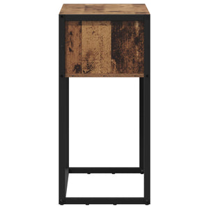 End Table Παλιό Ξύλο 100 x 36 x 75 εκ. Επεξεργασμένο Ξύλο