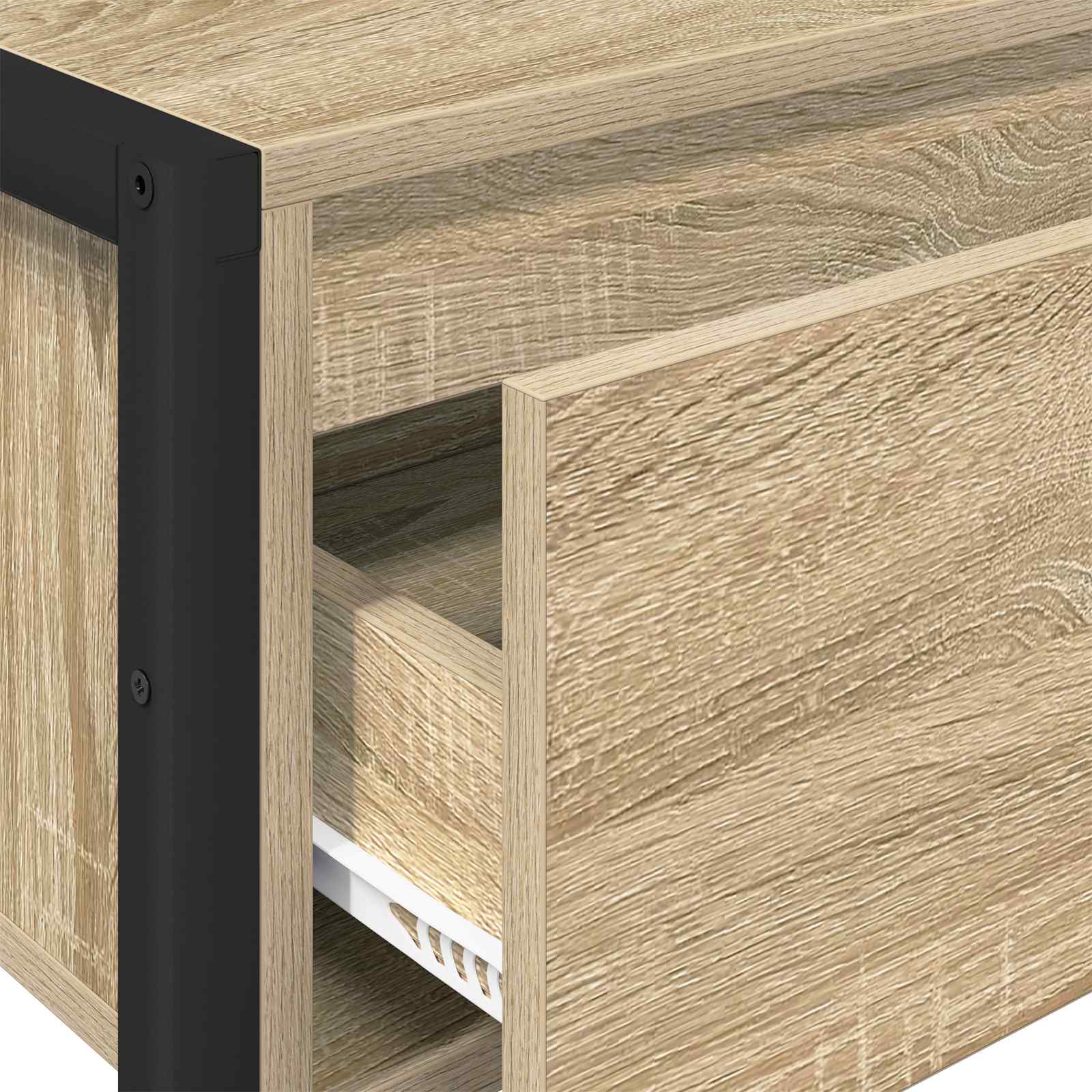 End Table Σονόμα 100 x 36 x 75 εκ. Επεξεργασμένο ξύλο