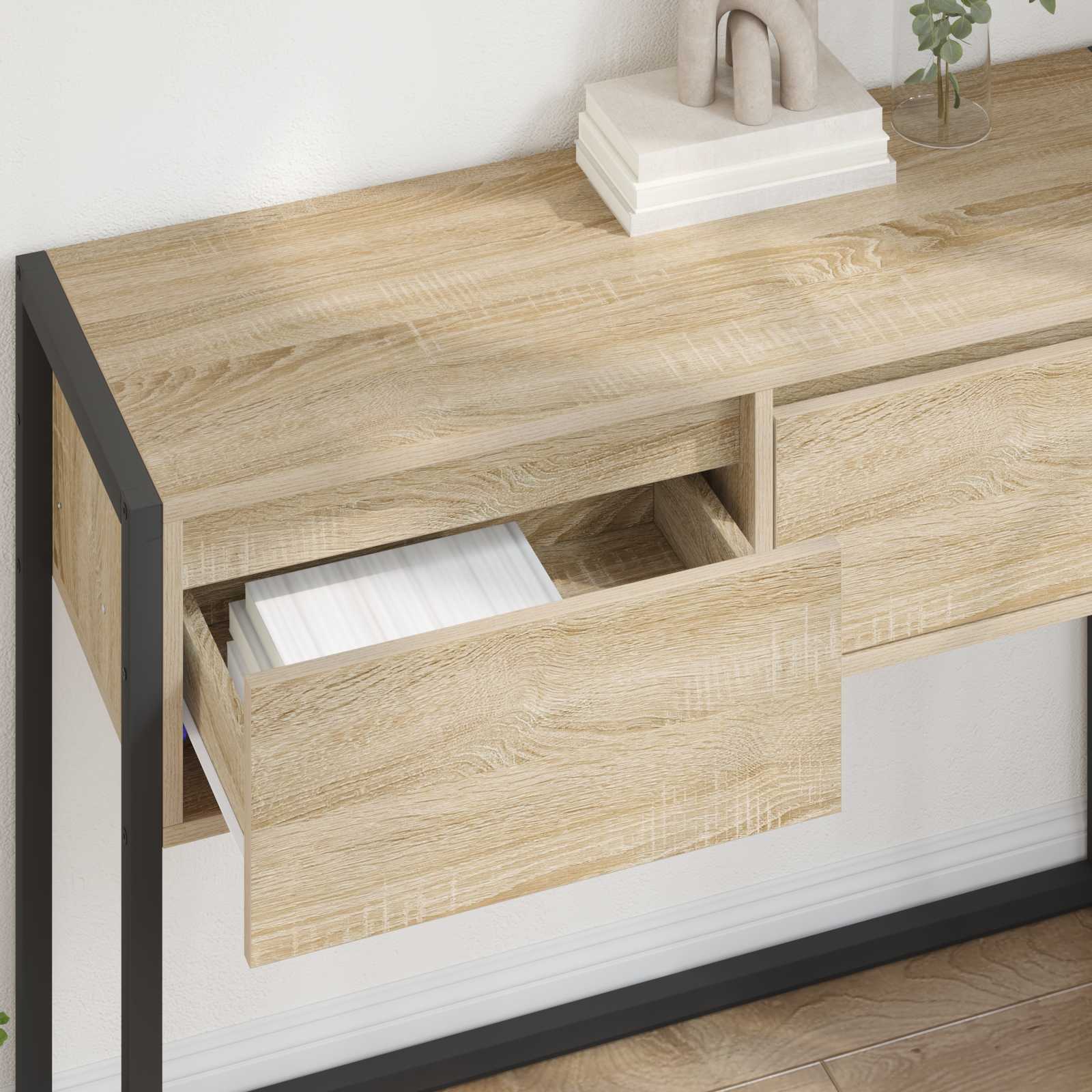 End Table Σονόμα 100 x 36 x 75 εκ. Επεξεργασμένο ξύλο