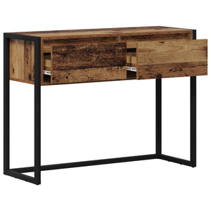 End Table Παλιό Ξύλο 100 x 36 x 75 εκ. Επεξεργασμένο Ξύλο