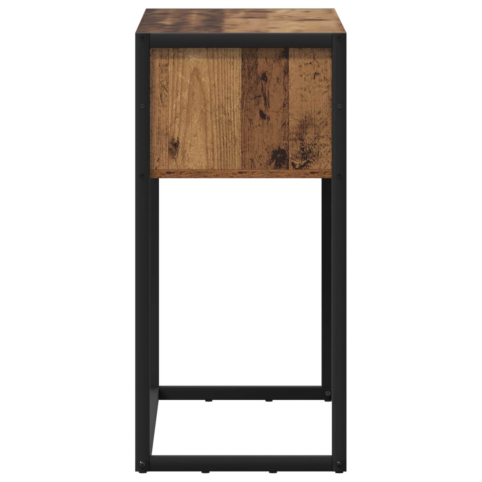 End Table Παλιό Ξύλο 100 x 36 x 75 εκ. Επεξεργασμένο ξύλο