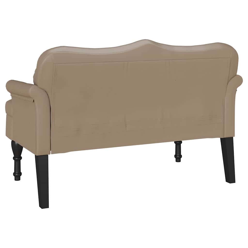 Καναπές Chesterfield με μαξιλάρι Καπουτσίνο 120,5 x 65 x 75 εκ. - Pakobazaar