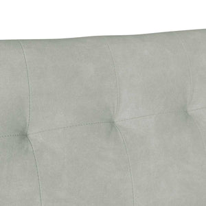 Καναπές Chesterfield Ανοιχτό γκρι 112 x 65,5 x 75 εκ. Βελούδο - Pakobazaar