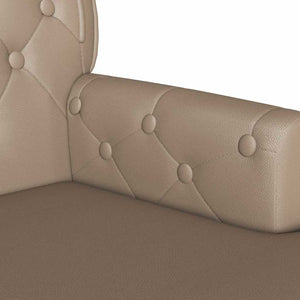 Καναπές Chesterfield Καπουτσίνο 119,5 x 64,5 x 75 εκ. - Pakobazaar