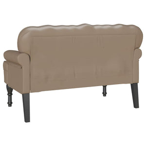 Καναπές Chesterfield Καπουτσίνο 119,5 x 64,5 x 75 εκ. - Pakobazaar