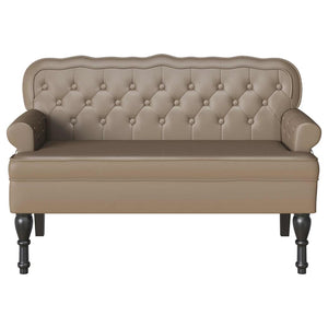 Καναπές Chesterfield Καπουτσίνο 119,5 x 64,5 x 75 εκ. - Pakobazaar