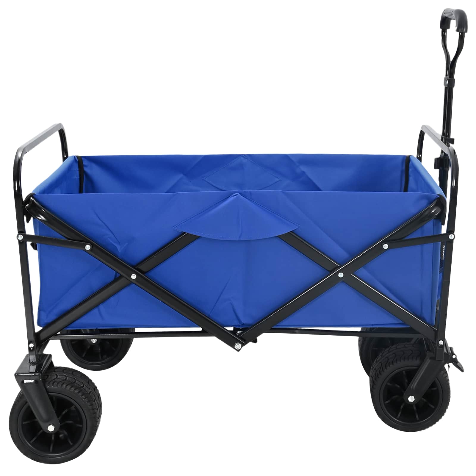 Αναδιπλούμενο Τρόλεϊ Χειρός Μπλε 89 x 63 x 96 εκ - Pakobazaar
