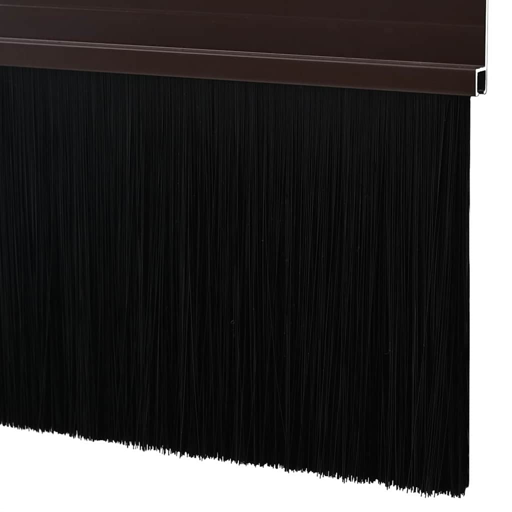 Αυτοκόλλητες σφραγίδες πόρτας 12 pcs Καφέ 100 cm