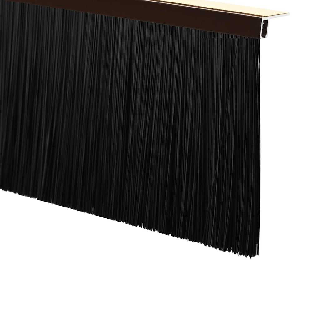 Αυτοκόλλητες σφραγίδες πόρτας 2 pcs Καφέ 100 cm