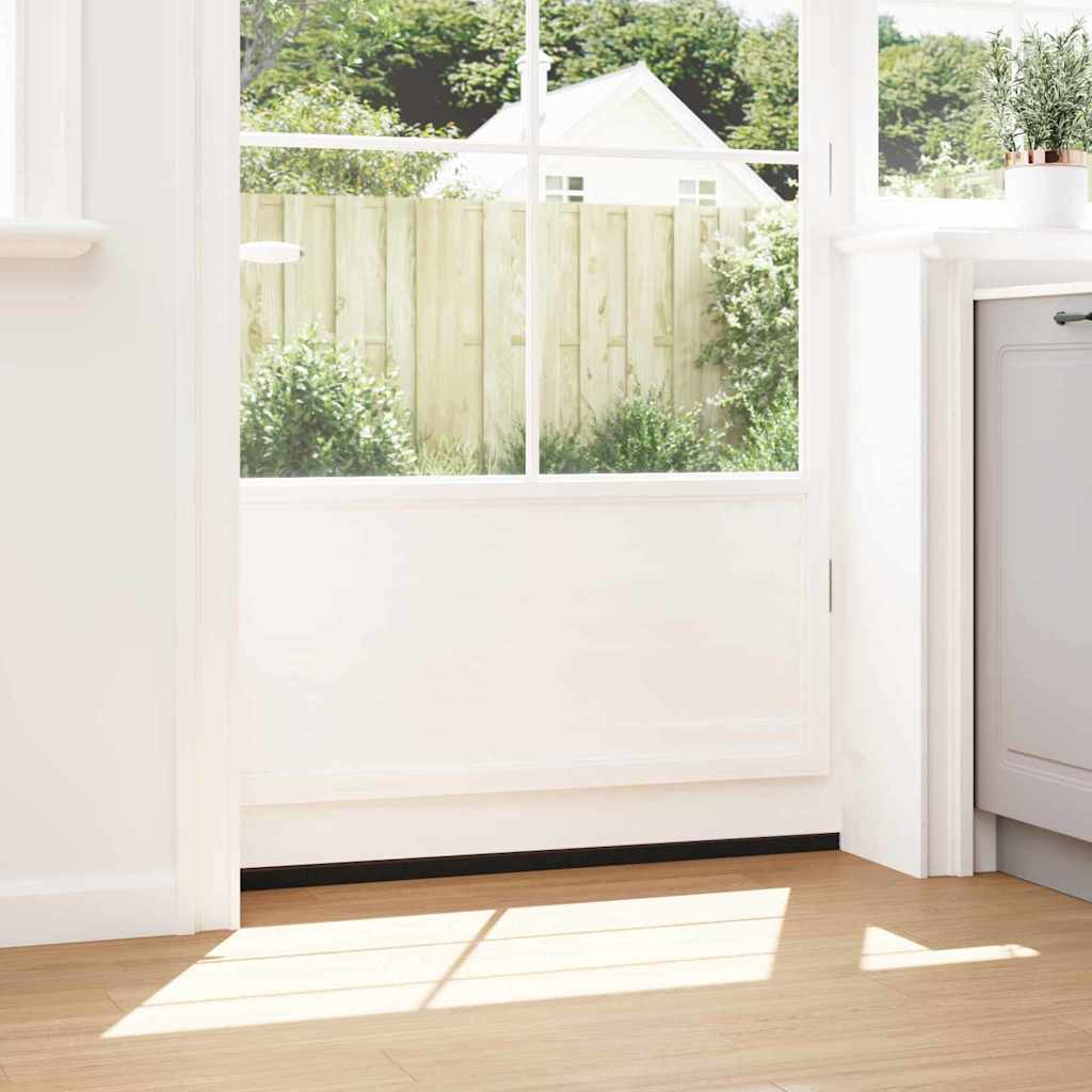 Αυτοκόλλητες σφραγίδες πόρτας 6 pcs Καφέ 100 cm