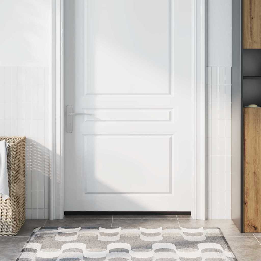 Αυτοκόλλητες σφραγίδες πόρτας 12 pcs Καφέ 100 cm