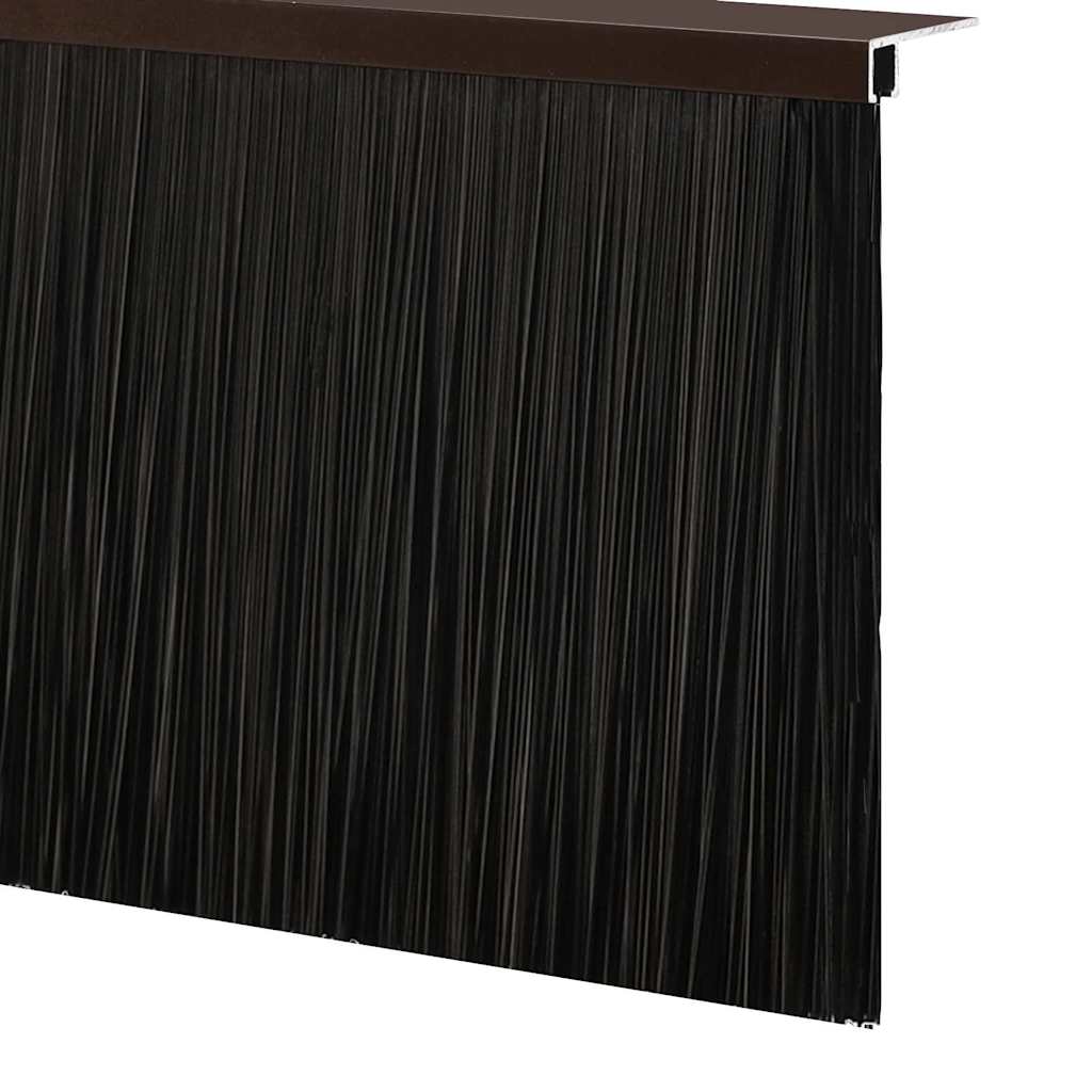 Σφραγίδες πόρτας με βούρτσες που προσαρτώνται 12 pcs Καφέ