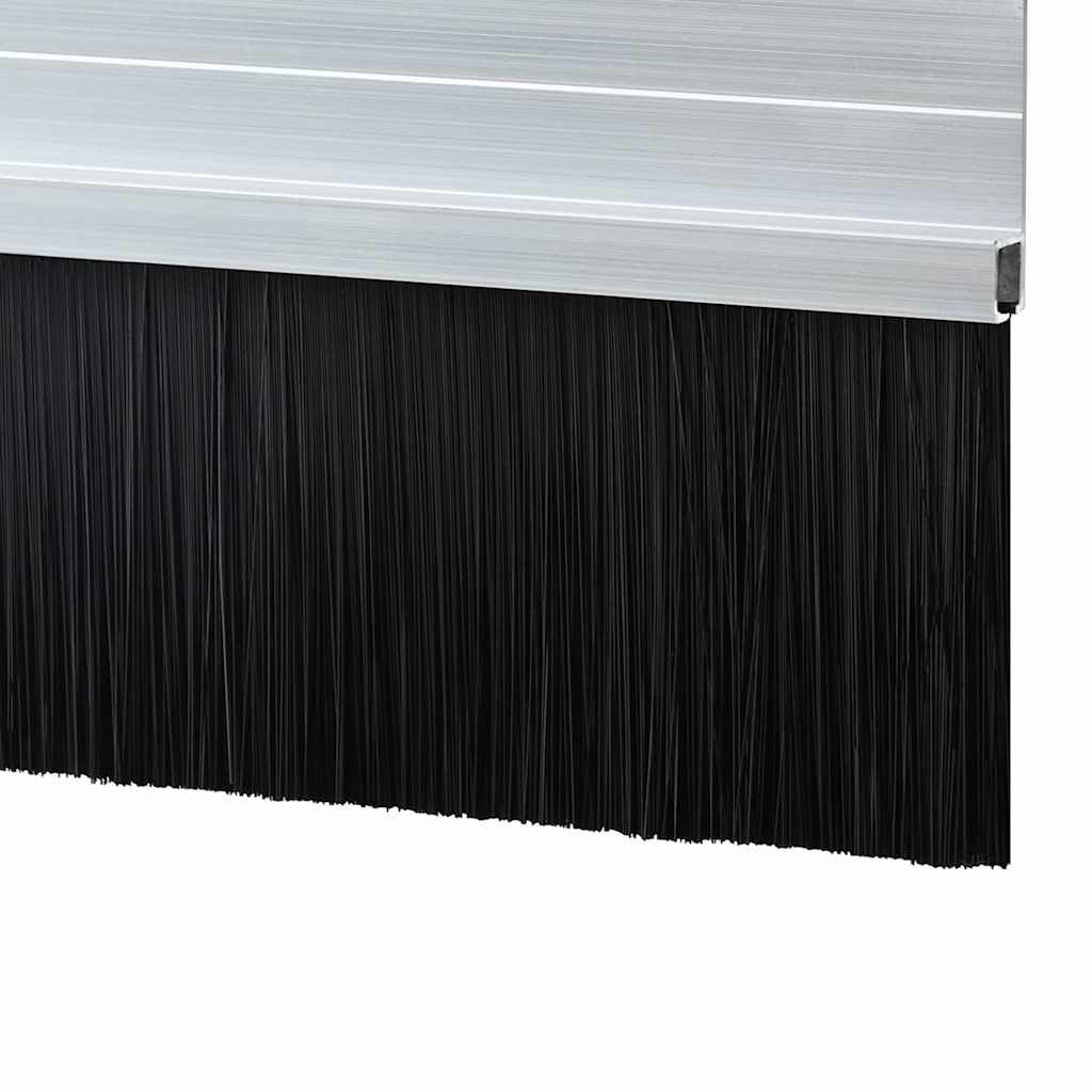 Αυτοκόλλητες σφραγίδες πόρτας 2 pcs Ασημί 100 cm