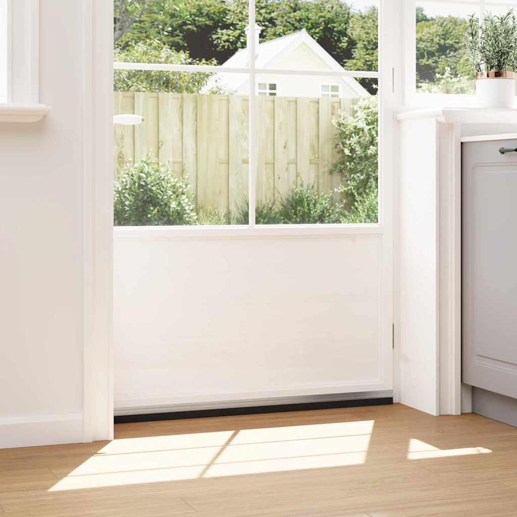 Αυτοκόλλητες σφραγίδες πόρτας 6 pcs Ασημί 100 cm