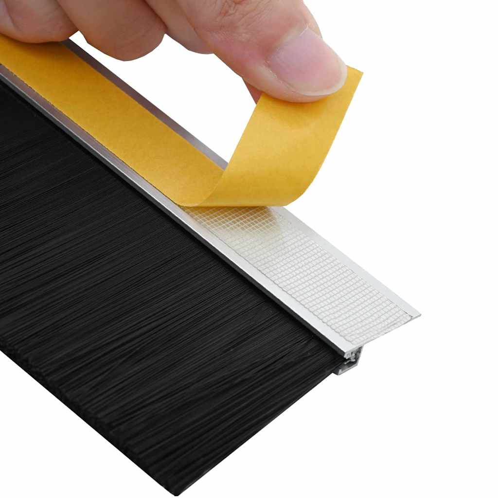 Αυτοκόλλητες σφραγίδες πόρτας 6 pcs Ασημί 100 cm