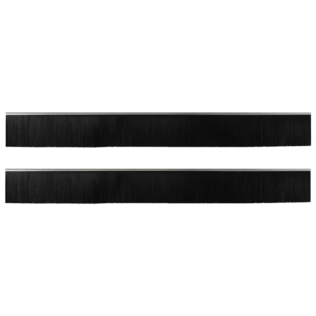 Αυτοκόλλητες σφραγίδες πόρτας 2 pcs Ασημί 100 cm