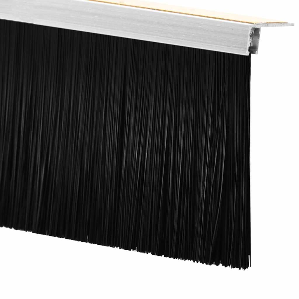 Αυτοκόλλητες σφραγίδες πόρτας 12 pcs Ασημί 100 cm