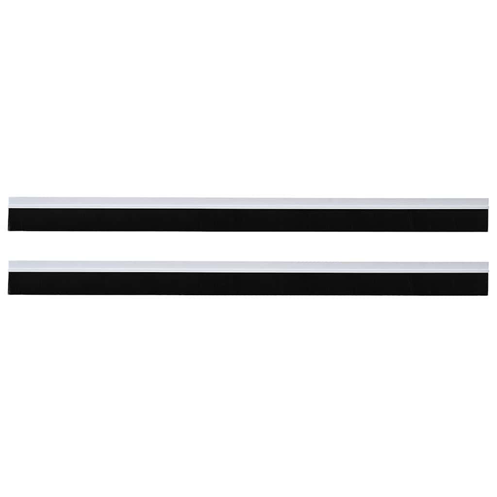 Αυτοκόλλητες σφραγίδες πόρτας 2 pcs Λευκό 100 cm