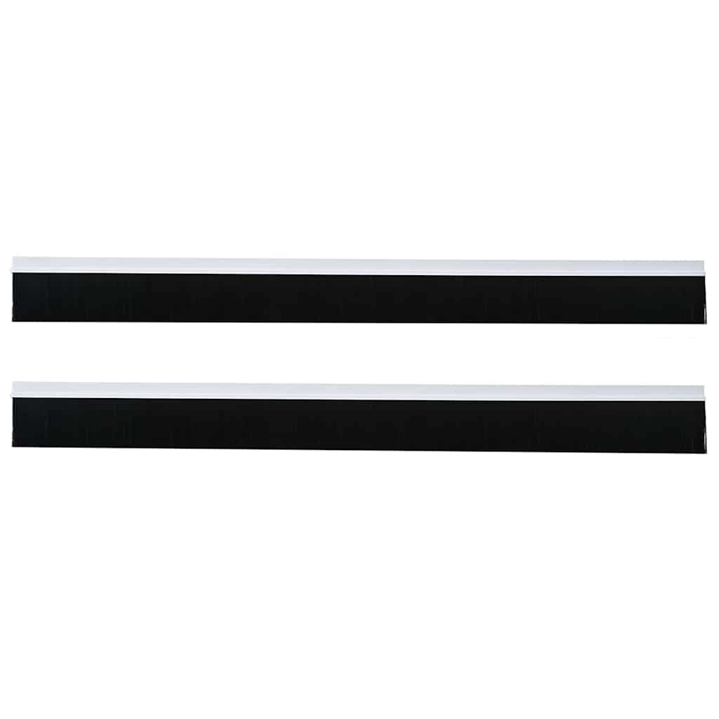Αυτοκόλλητες σφραγίδες πόρτας 2 pcs Λευκό 100 cm