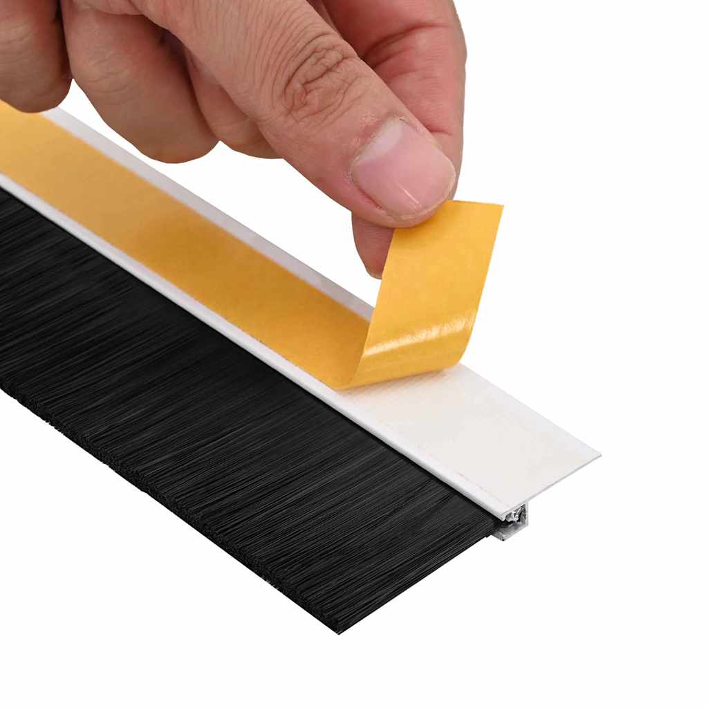 Αυτοκόλλητες σφραγίδες πόρτας 6 pcs Λευκό 100 cm