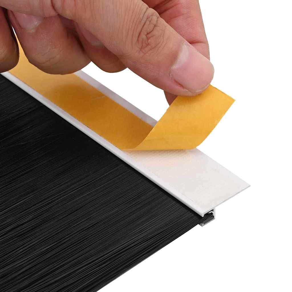 Αυτοκόλλητες σφραγίδες πόρτας 6 pcs Λευκό 100 cm