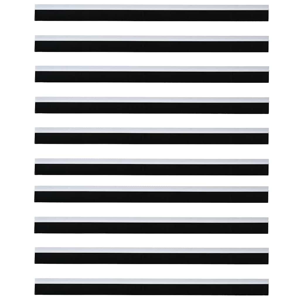 Αυτοκόλλητες σφραγίδες πόρτας 12 pcs Λευκό 100 cm