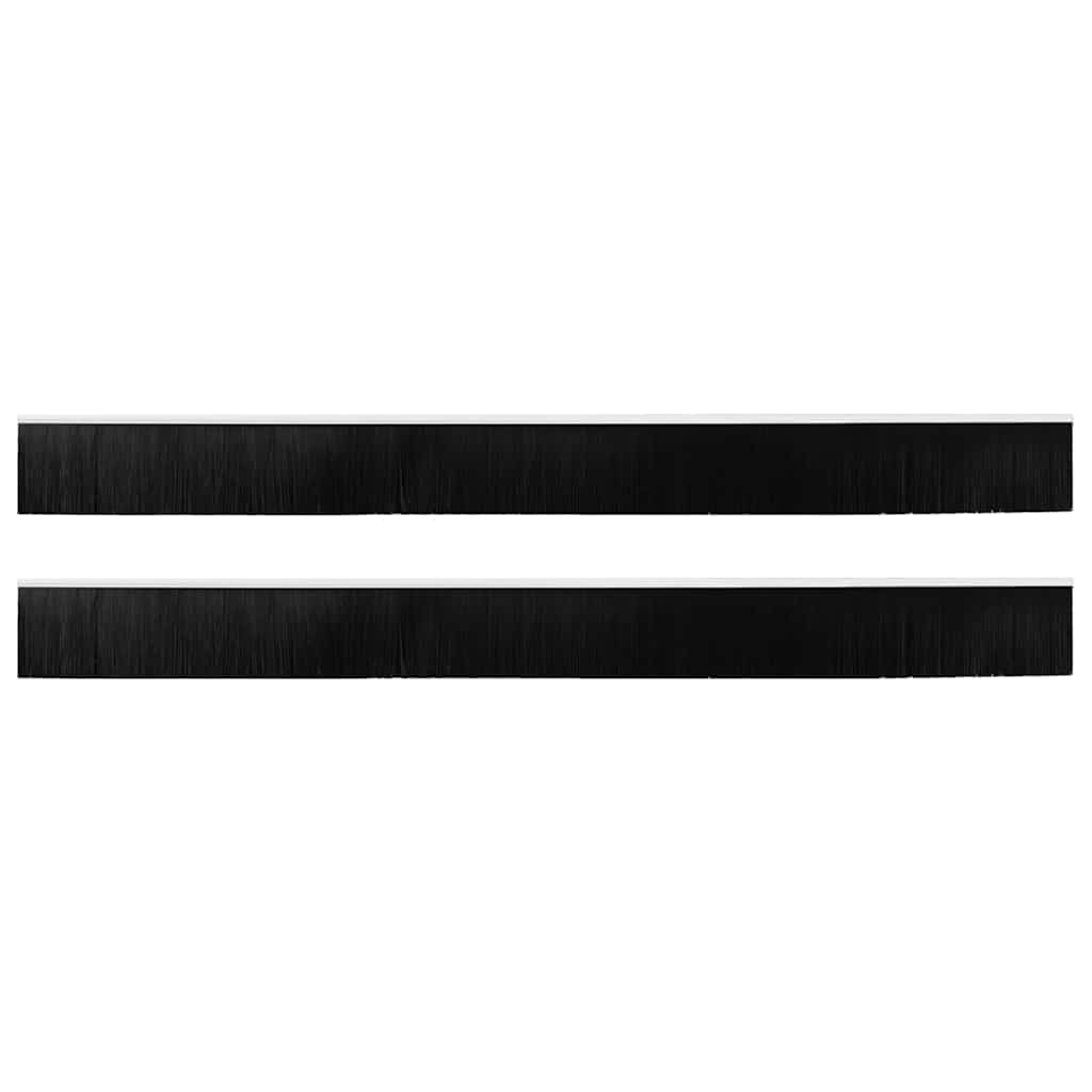 Αυτοκόλλητες σφραγίδες πόρτας 2 pcs Λευκό 100 cm