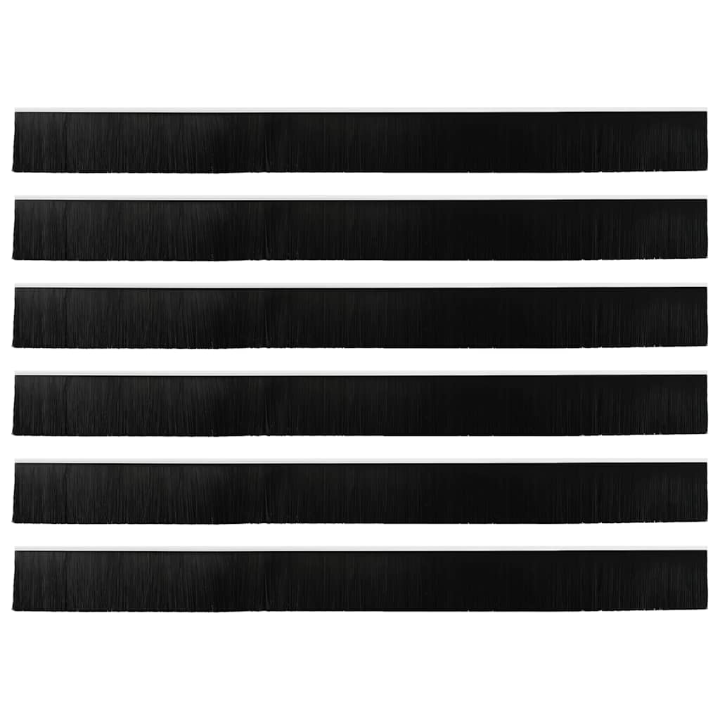 Αυτοκόλλητες σφραγίδες πόρτας 6 pcs Λευκό 100 cm