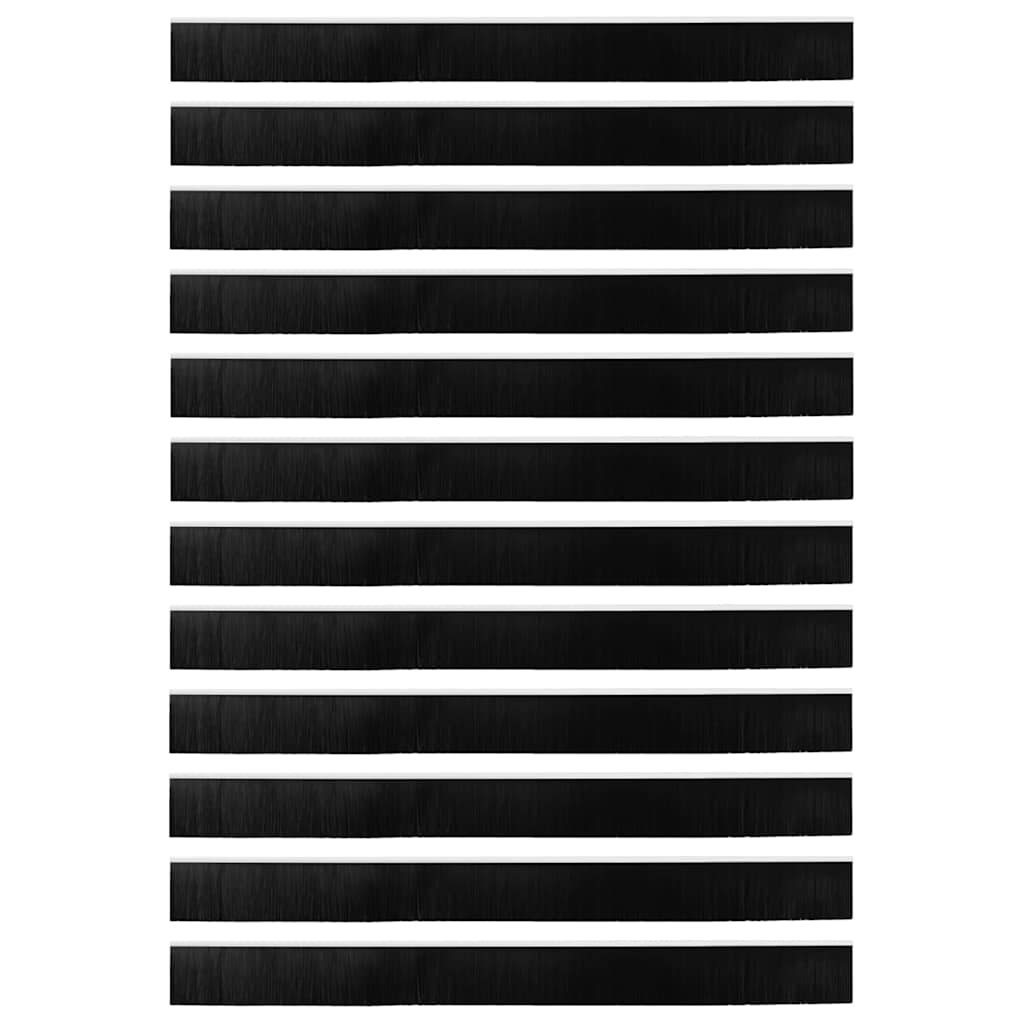 Αυτοκόλλητες σφραγίδες πόρτας 12 pcs Λευκό 100 cm