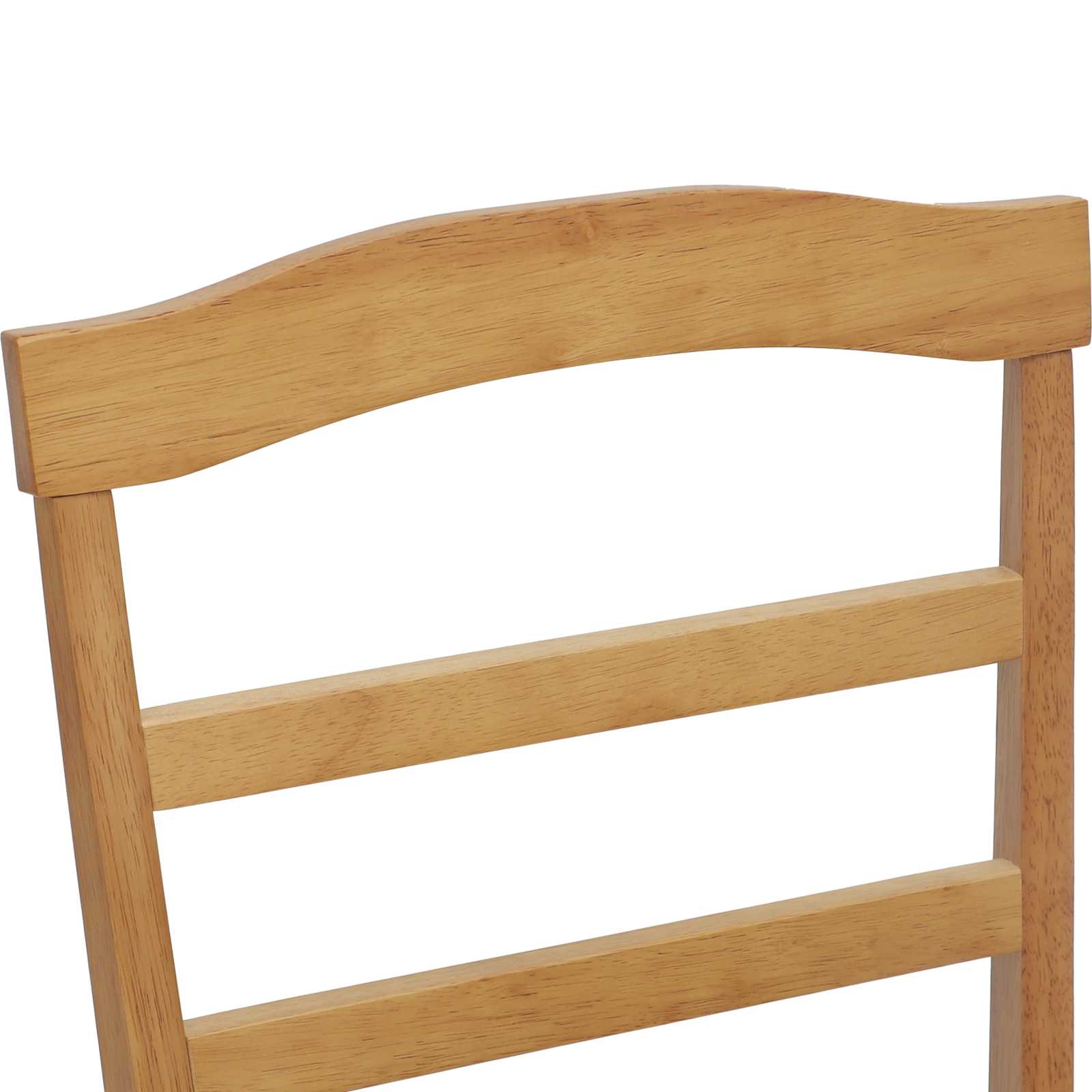 Καρέκλα τραπεζαρίας 2 pcs Φυσικό Στερεό Ξύλο Ραβέντι