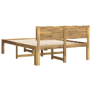 Διπλό Κρεβάτι με Κεφαλάρι ROSTOCK Λευκό 160 x 200 cm - Pakobazaar