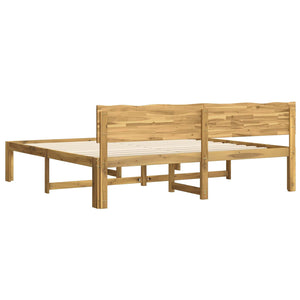 Διπλό Κρεβάτι με Κεφαλάρι ROSTOCK Λευκό 180 x 200 cm