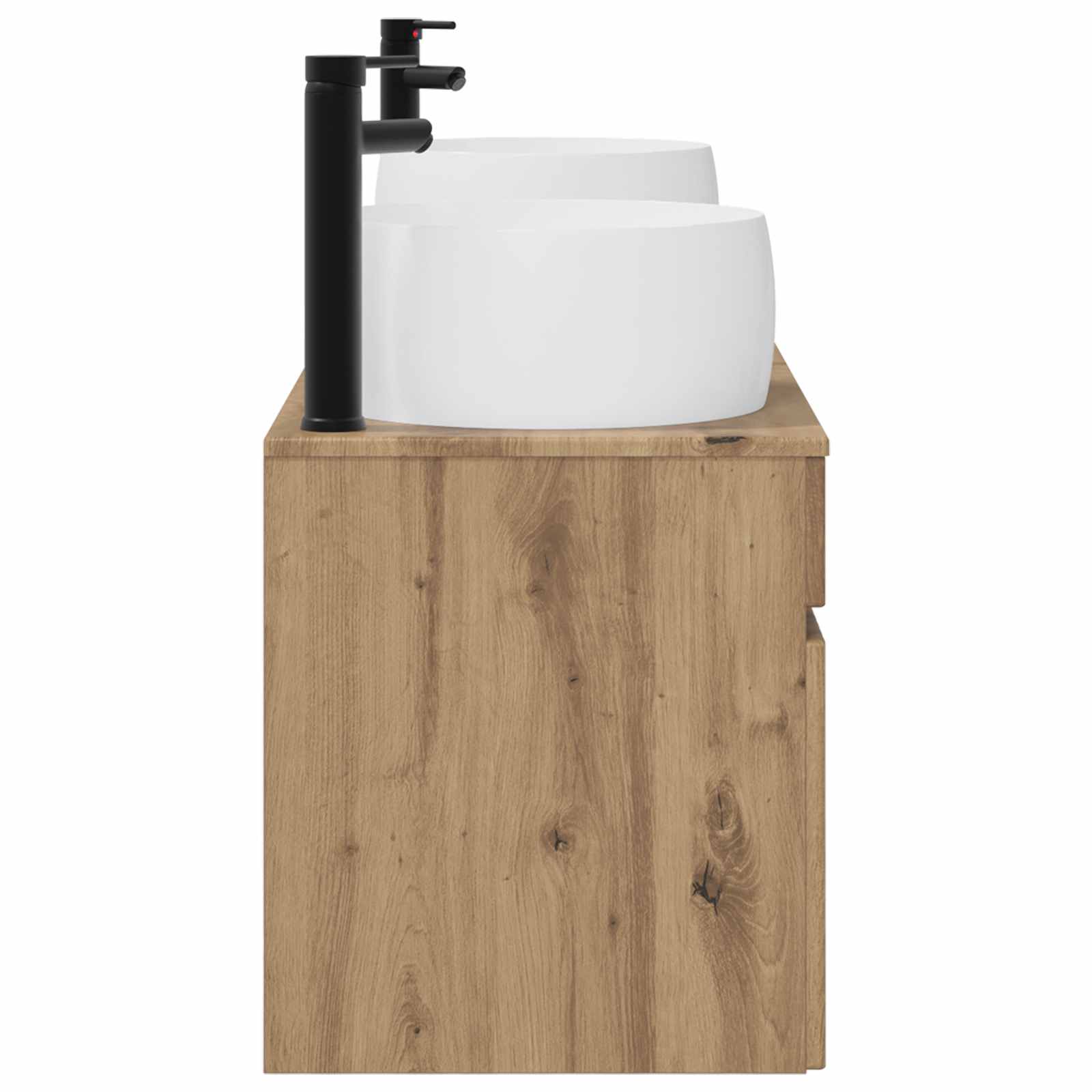 Σετ Ντουλαπιών Μπάνιου 3 τμχ. Artisan Δρυς 49 x 44,5 x 66 εκ - Pakobazaar