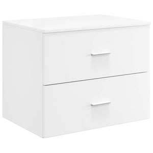 Σετ Επίπλων Μπάνιου 3 τμχ. Λευκό 49,5 x 44,5 x 65,5 εκ - Pakobazaar