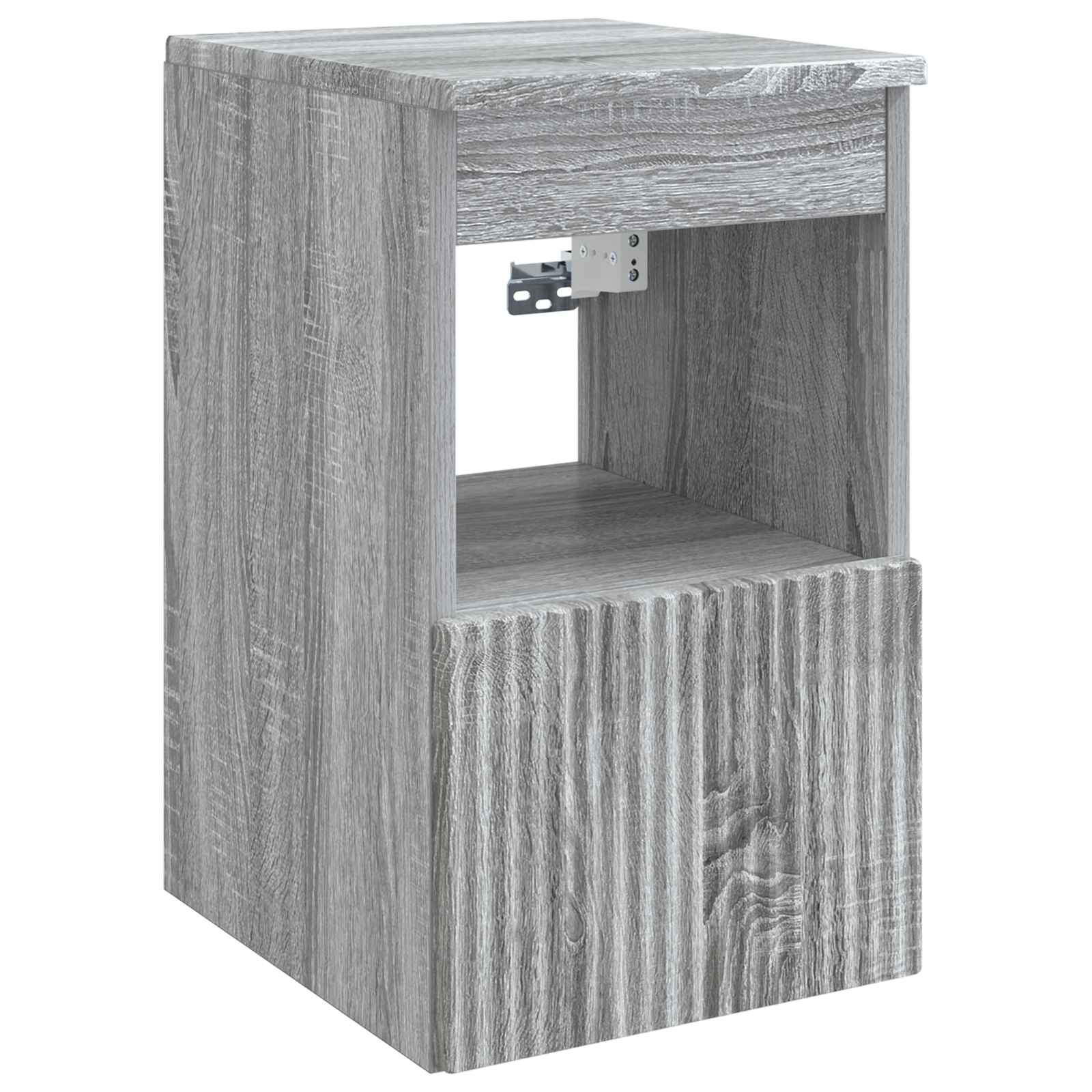 Σετ Επίπλων Μπάνιου 5 τμχ. Γκρι Sonoma 33 x 34,5 x 100 εκ - Pakobazaar