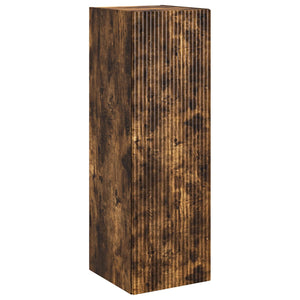 Σετ Επίπλων Μπάνιου 5 τμχ. Καπνισμένο Ξύλο Δρυός