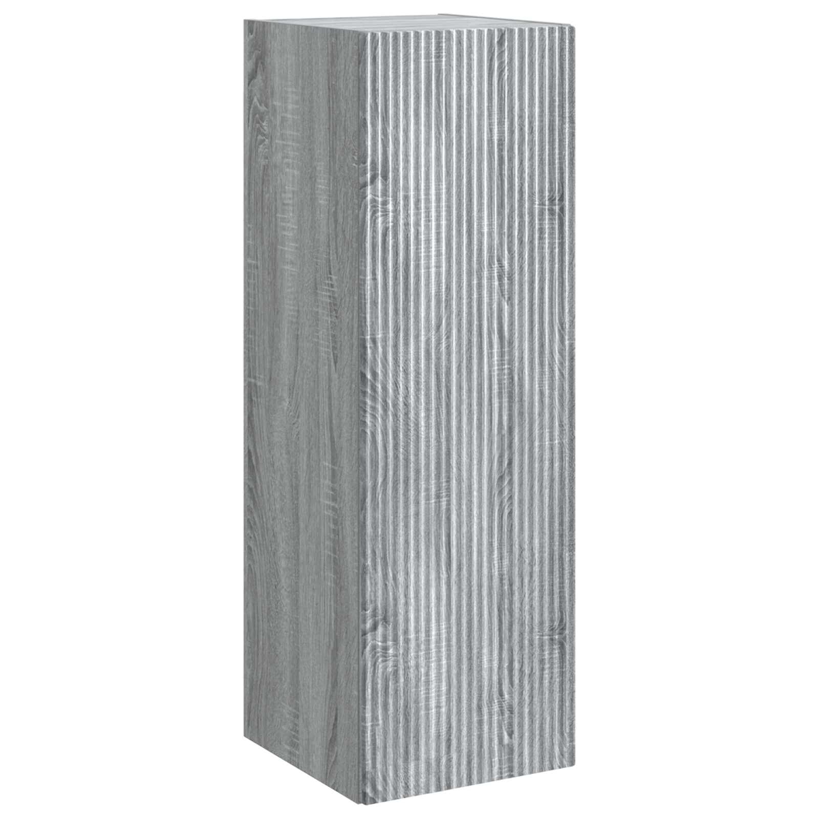 Σετ Επίπλων Μπάνιου 5 τμχ. Γκρι Sonoma 33 x 34,5 x 100 εκ - Pakobazaar