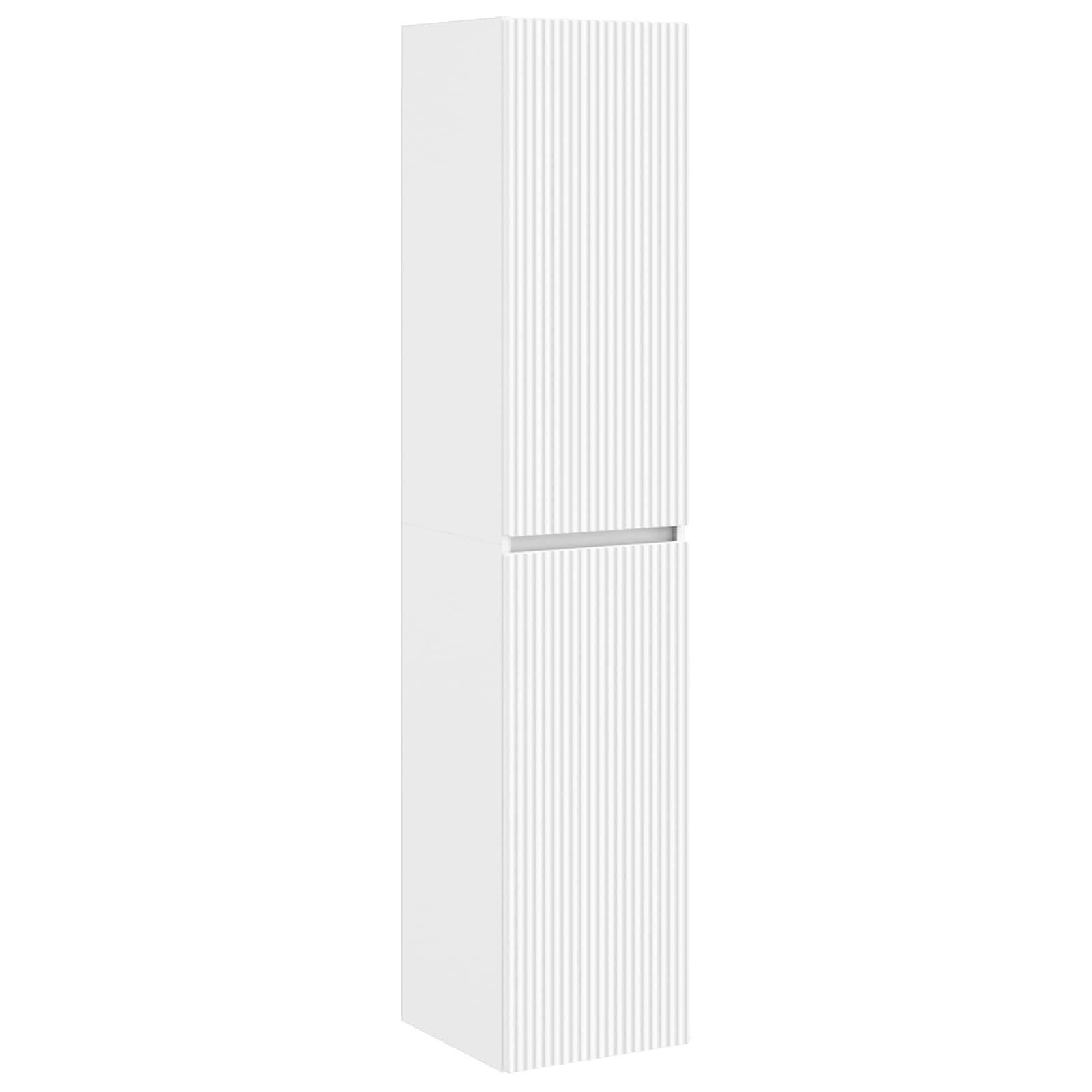 Σετ Επίπλων Μπάνιου 3 τμχ. Λευκό 33 x 34,5 x 160 εκ - Pakobazaar