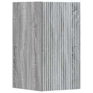 Σετ Επίπλων Μπάνιου 3 τμχ. Γκρι Sonoma 33 x 34,5 x 160 εκ