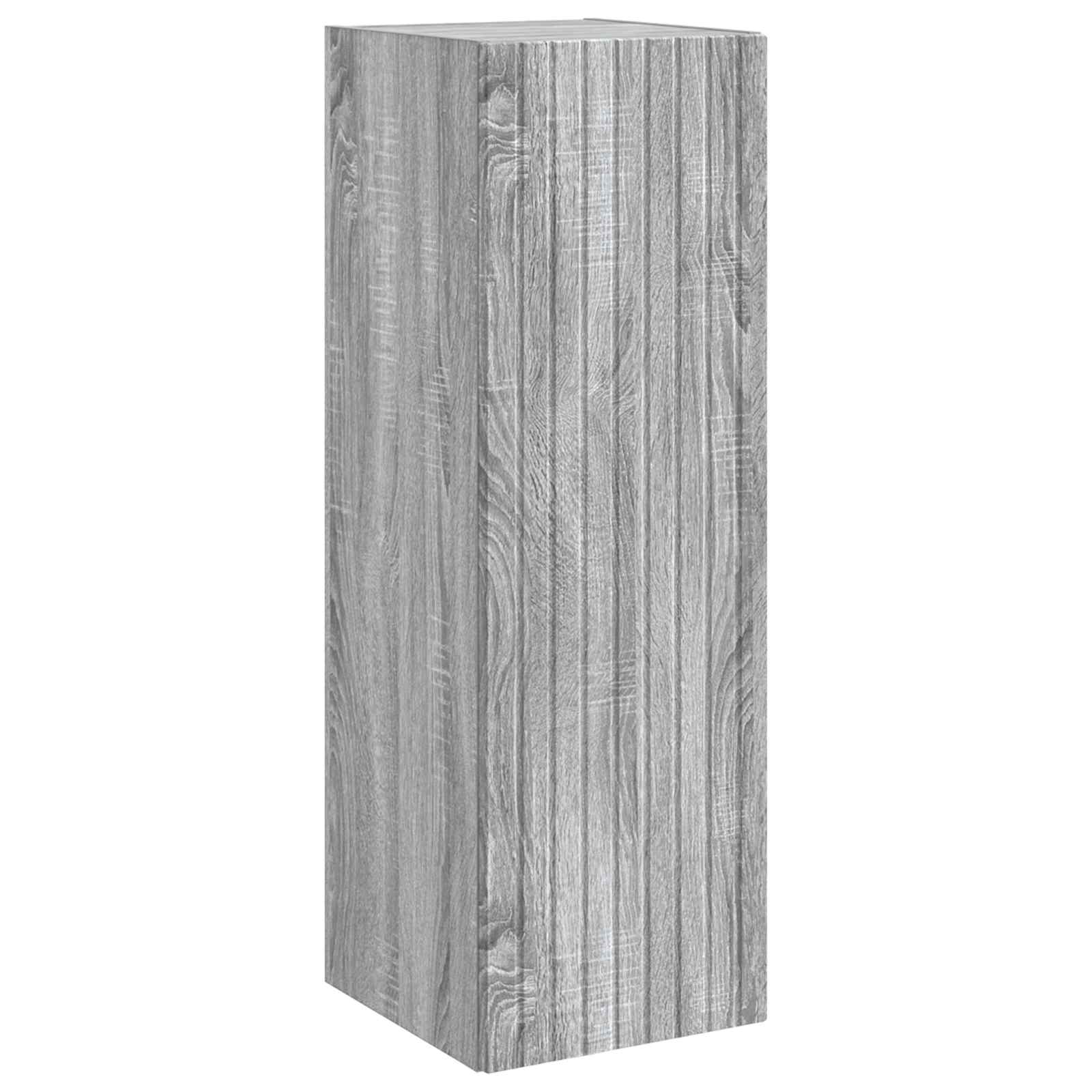 Σετ Επίπλων Μπάνιου 3 τμχ. Γκρι Sonoma 33 x 34,5 x 160 εκ