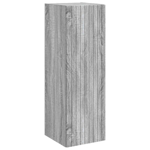 Σετ Επίπλων Μπάνιου 3 τμχ. Γκρι Sonoma 33 x 34,5 x 160 εκ