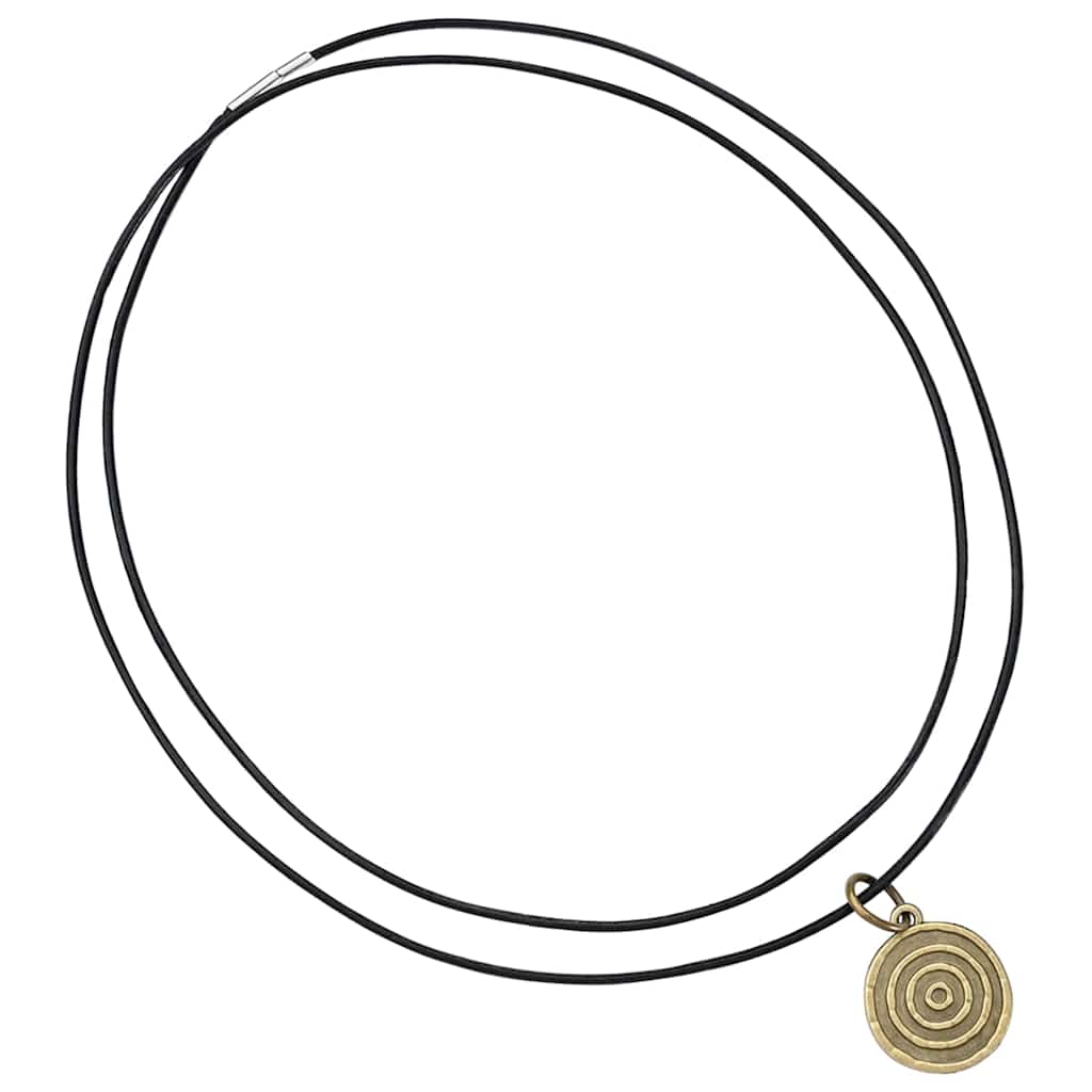 Δερμάτινο σχοινί Μαύρο Ø1,5 χιλ. x 5 μ. Δέρμα