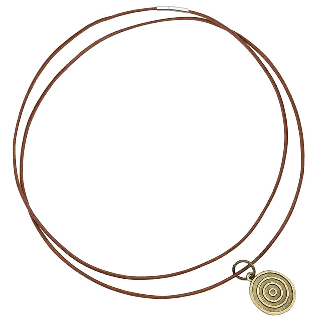 Δερμάτινο σχοινί Ανοιχτό καφέ Ø2 χιλ. x 50 μ. Δέρμα