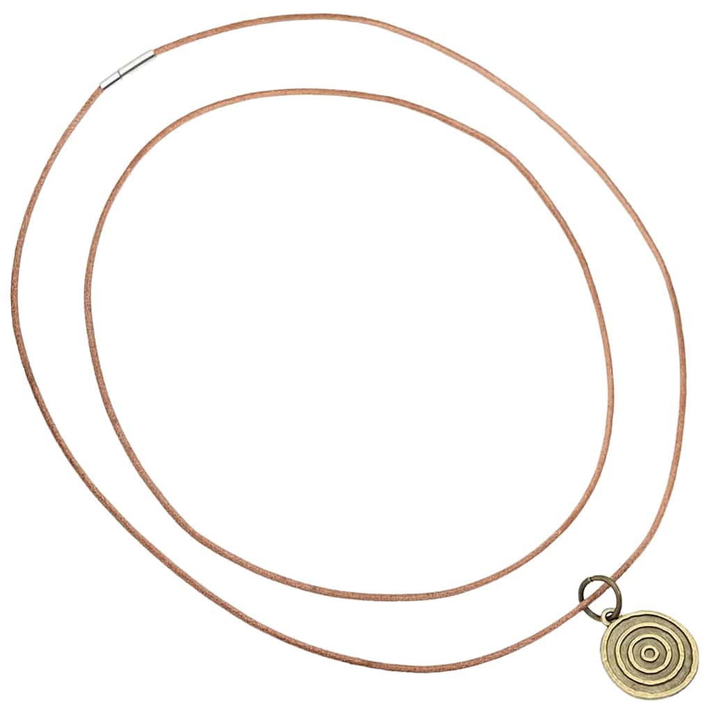 Δερμάτινο σχοινί Καφέ Ø2 χιλ. x 5 μ. Δέρμα