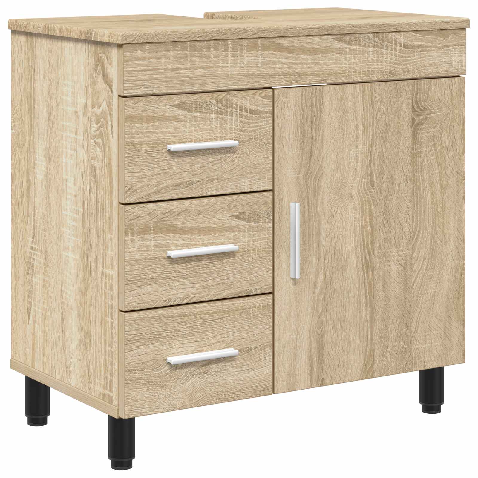 Έπιπλο μπάνιου Sonoma Δρυς 60 x 35 x 60 εκ. Επεξεργασμένο Ξύλο - Pakobazaar