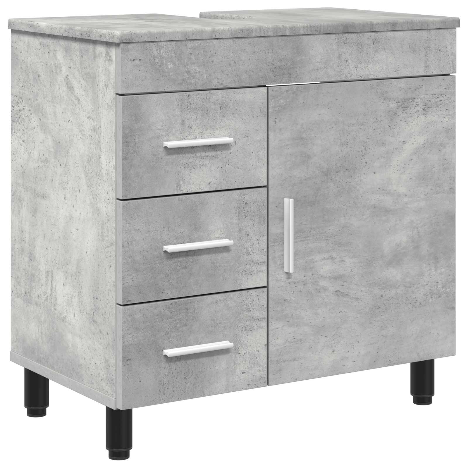 Έπιπλο μπάνιου Γκρι Σκυροδέματος 60 x 35 x 60 εκ. - Pakobazaar